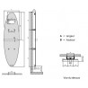 Sèche-serviettes eau chaude ELLIPSE - FINIMETAL