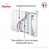 Radiateur électrique Aluminium THERMOR BILBAO 3 Blanc 750W Horizontal 493821