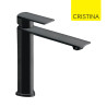 Mitigeur lavabo avec vidage laiton up&down BlackMat PROFILO - CRISTINA ONDYNA PF22713