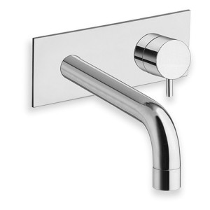 Mitigeur lavabo mural Chromé TRIVERDE - CRISTINA ONDYNA TV25651