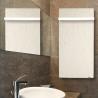 Sèche-serviettes TOUCH SILICIUM Blanc Quartz 800W Vertical - VALDEROMA BZ08BLT