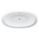 Alessi One Baignoire À Encastrer 204X102 Cm Blanc - LAUFEN H2439700000001