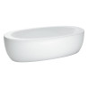 Alessi One Baignoire Ilot 204X102 Cm Avec Tablier Blanc - LAUFEN H2419700000001