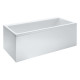Laufen Pro Baignoire + Tablier Gauche, 160X70 Cm Blanc - LAUFEN H2339550000001