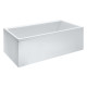 Laufen Pro Baignoire + Tablier 170 X 75 Blanc - LAUFEN H2319550000001