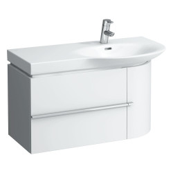 Meuble Sous Lavabo Avec Tiroir Case 90 Chênbla - LAUFEN H4015010755191 