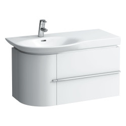 Meuble Sous Lavabo Avec Tiroir Case 90 Chênbla - LAUFEN H4015310755191 