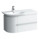 Meuble Sous Lavabo Avec Tiroir Case 90 Blanc M - LAUFEN H4015320754631