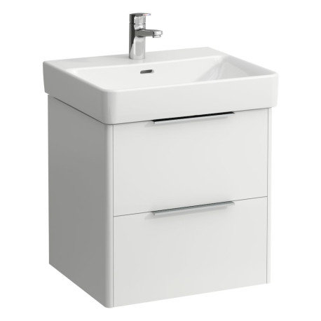 Meuble Sous Lavabo Avec Tiroir Base 55 Blanc M - LAUFEN H4021721102601 