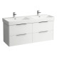 Meuble Sous Lavabo Avec Tiroir Base 130 Orme Cl - LAUFEN H4025141102621