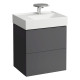 Meuble Sous Lavabo Avec Tiroir K'Bylaufen 60 Blanc M - LAUFEN H4075680336401