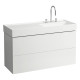Meuble Sous Lavabo Avec Tiroir K'Bylaufen 120 Gris Si - LAUFEN H4076480336411