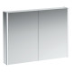 Arm. De Toil. Ac Lum. Led, Int., Prise Frame 25 100 Blanc B - LAUFEN H4086539001451