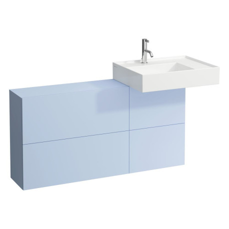 Kartell Lavabo 60X46Cm 1 T Plage D Sstp Blanc - LAUFEN H8103340001111 