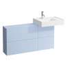 Kartell Lavabo 60X46Cm 1 T Plage D Sstp Blanc - LAUFEN H8103340001111