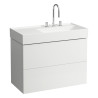 Kartell Lavabo 90X46 Np Sstp Blanc - LAUFEN H8103390001121 