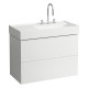 Lavabo Asymétrique Gauche K'Bylaufen 90X46 Noir Br - LAUFEN H8103390201581