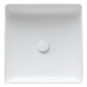 Living Square Vasque À Poser 36 X 36 Saphir Blanc - LAUFEN H8114330001121