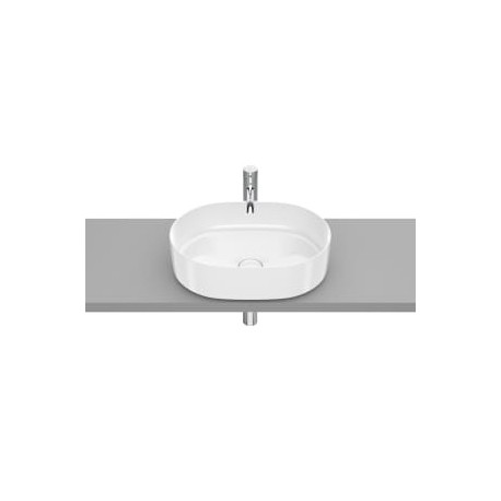 Inspira Round Lavabo A Poser 37X50 Blanc Mat - ROCA A327520620 