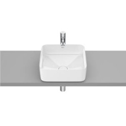 Inspira Square Lavabo A Poser 37X37 Blanc Mat - ROCA A327532620 