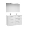 Victoria Pack 3 Tiroirs 1200Mm Blanc Brillant - ROCA A851609806