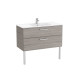 Victoria Unik 2 Tiroirs 1000Mm City Oak - ROCA A851595402