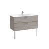 Victoria Unik 2 Tiroirs 1000Mm City Oak - ROCA A851595402