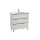 The Gap Unik Cpt 3T 800Mm Blanc Brillant - ROCA A851499806