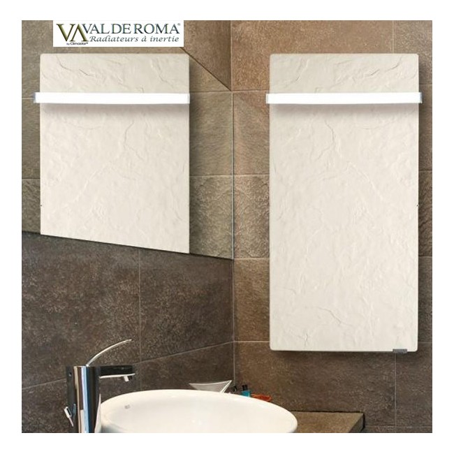 Sèche-serviette H2O DK11 Vertical Blanc Quartz 850W - VALDEROMA 17085011B
