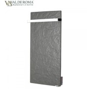 Sèche-serviette à inertie Wifi Natura Noir 800W Vertical  - Valderoma NN08BLW