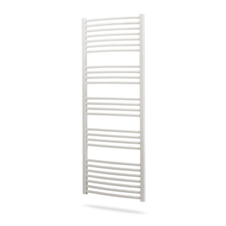 Sèche serviettes eau chaude BANGA cintré 689W Blanc - FINIMETAL BCN3050C