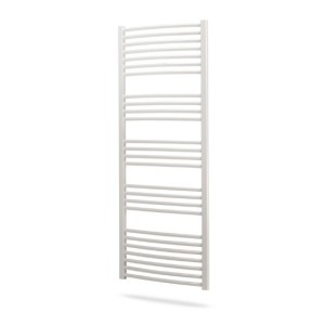 Sèche serviettes eau chaude BANGA cintré 689W Blanc - FINIMETAL BCN3050C