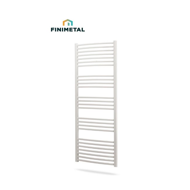 Sèche serviettes eau chaude BANGA cintré Blanc - FINIMETAL