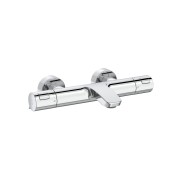 Mitigeur Bain-douche thermostatique mural T-500 Roca A5A1E18C0F