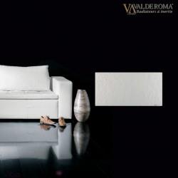 Radiateur à inertie Touch Silicium Ardoise Blanche 1500W horizontal - Valderoma AB1500T