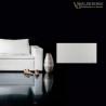 Radiateur à inertie Touch Silicium Ardoise Blanche 1500W horizontal - Valderoma AB1500T
