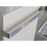 Radiateur à inertie Touch Silicium Ardoise Blanche 1500W horizontal - Valderoma AB1500T