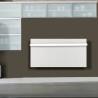 Radiateur à inertie Touch Silicium Ardoise Blanche 1500W horizontal - Valderoma AB1500T