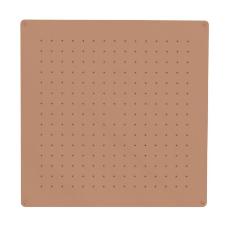 Pomme de Douche Sandwich Inox carrée Or Rose - CRISTINA ONDYNA PD36346P