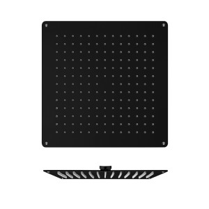 Pomme De Douche Sandwich Inox Plafond Carree 34 Cm - CRISTINA ONDYNA PD36213