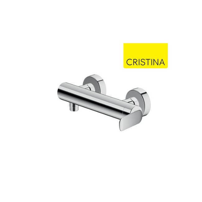 Mitigeur de douche mural Chromé FOIL - CRISTINA ONDYNA FL40151