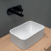 Vasque Lave-Mains À Poser  Céramique Blanc - CRISTINA ONDYNA WS10201V