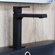 Mitigeur Lavabo Mi-Haut Omega Vidage Blackmat  - CRISTINA ONDYNA OG22313