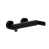 Mitigeur de douche mural Noir Mat - CRISTINA ONDYNA FL40113