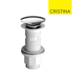 Bonde de lavabo Up & Down ABS Chromé - CRISTINA ONDYNA WA320S51