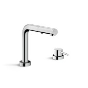 Mitigeur d'évier avec bec rétractable et douchette extractible - CRISTINA ONDYNA KT52451