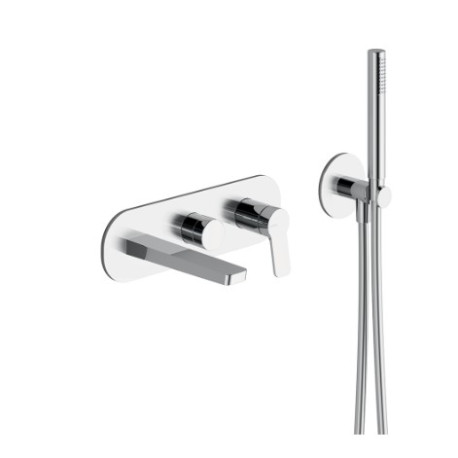 Bain douche mural 2 sorties Chromé ELEVATION - CRISTINA ONDYNA EL10251