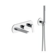 Bain douche mural 2 sorties Chromé ELEVATION - CRISTINA ONDYNA EL10251