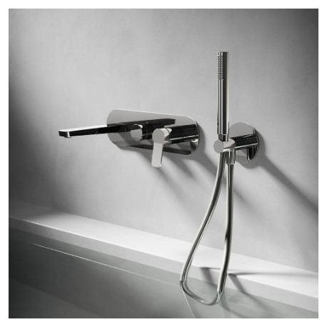 Bain douche mural 2 sorties Chromé ELEVATION - CRISTINA ONDYNA EL10251