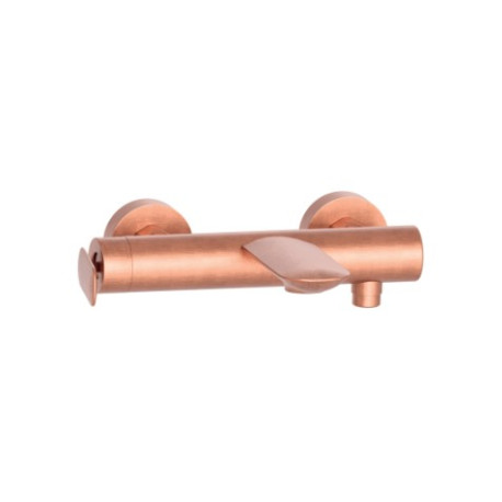 Mitigeur bain douche mural Or Rose Brossé - CRISTINA ONDYNA FL10734P